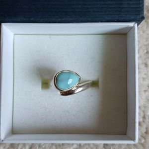 Marahlago Larimar Sterling Silver Ring